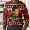 Dean Winchester That Was Scary Supernatural Movie Ugly Christmas Sweater (1 (3)