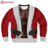 Fit Santa Claus Cosplay Ugly Christmas Sweater (1)