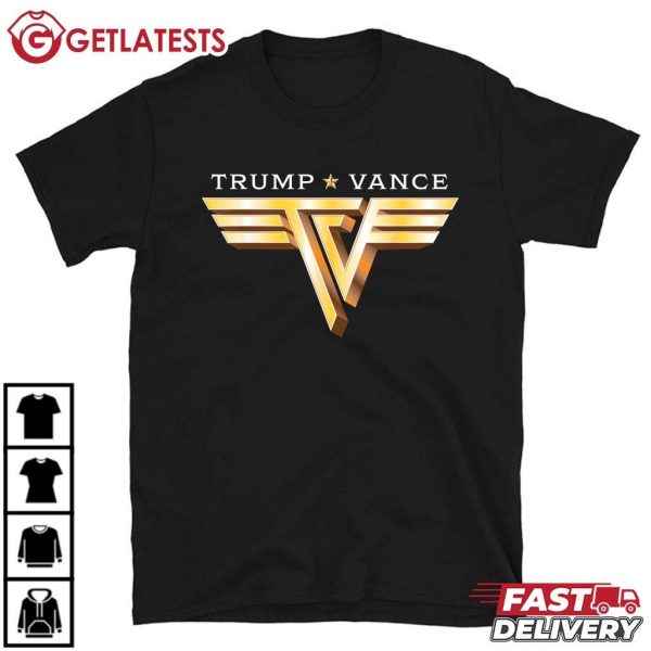 Trump Vance TV Rocker Gold 2024 T Shirt (2)