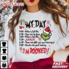 Grinch My Day Im Booked Funny Grinchmas Party T Shirt (1)