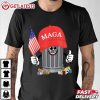 Trump MAGA Garbage Can American Flag Funny T Shirt (2)