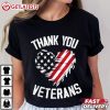 Thank You Veterans Patriotic American Flag Veterans Day 2024 T Shirt (3)