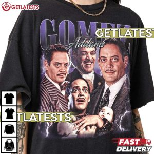 Gomez Addams Vintage Gift For Fans T Shirt