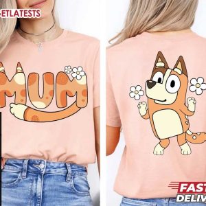 Chilli Heeler Bluey Mum Gift For Mom T Shirt (1)