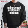 Trump Unburdened Deplorable Garbage Trump Garbage Truck T Shirt (1)