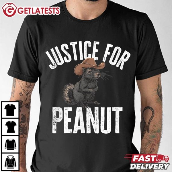 Justice For Peanut The Squirrel T Shirt (2)