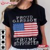 Proud Garbage Trump Supported American Flag T Shirt (1)