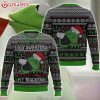 Kermit The Frog Santa Hat That's None Of My Business Meme Ugly Sweater (4)