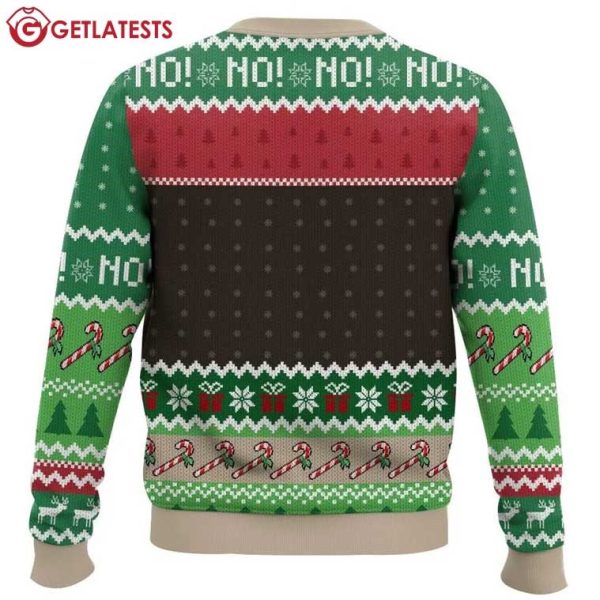 No God Please No Michael Scott The Office Christmas Ugly Sweater (2)