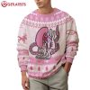 Pink Alien Xenomorph Christmas Ugly Sweater (3)