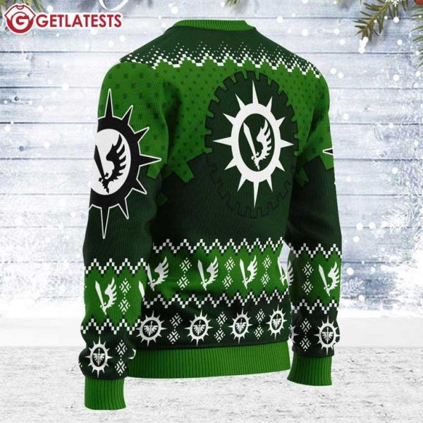 Dark Angels Warhammer 40k Space Marines Game Ugly Sweater (2)