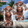 Cincinnati Bengals Metallica Summer Flower Hawaiian Shirt