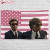 Nicholas Chavez and Cooper Koch Menendez Brothers Pink US Flag (2)