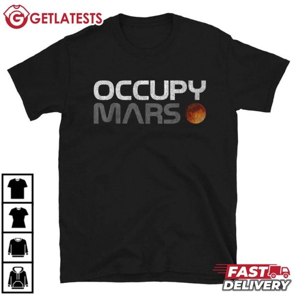 Occupy Mars Astronomy Space Explorer T Shirt (2)