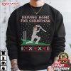 Cricket Driving Home For Christmas T Shirt (1)