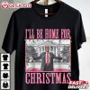 Trump I'll Be Home For Christmas T Shirt (2)