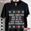 Kiss My Ass Merry Christmas Happy Hanukkah National Lampoon T Shirt (2)