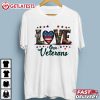 Love Our Veterans Day Proud Military American Flag T Shirt (2)