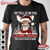 Reindeer Go Tell It On The Mountain That Jesus Christ Is Born Christmas T Shirt (3)