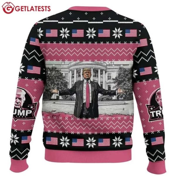 Trump Daddy’s Home Ugly Christmas Sweater (2)