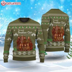 The Second Breakfast Club LOTR Ugly Christmas Sweater