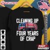 Cleaning Up Four Years of Crap Funny Trump Garbage Truck T Shirt (2)