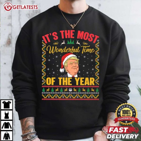 Trump It's The Most Wonderful Time Of The Year Christmas T Shirt ( (4)