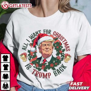 All I Want For Christmas Is Trump Back 2024 T Shirt (3)