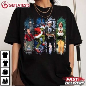 Christmas 90s Movies Merry Christmas T Shirt (4)