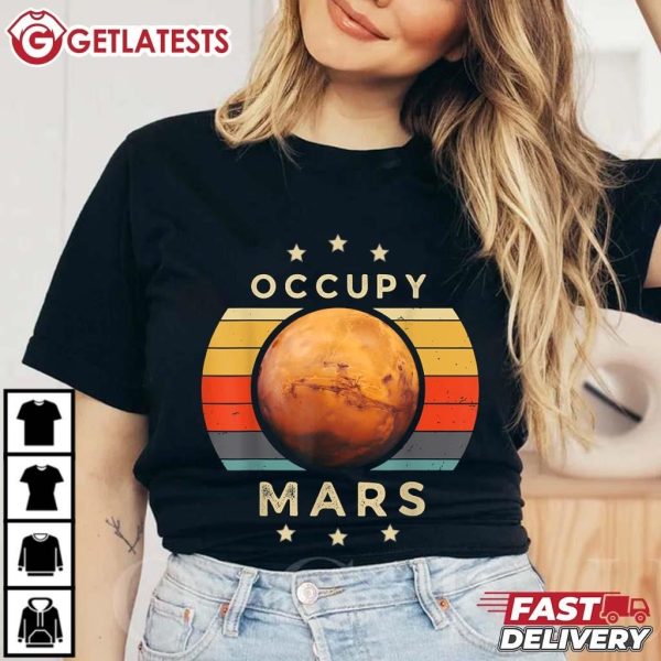 Occupy Mars Space Explorer T Shirt (1)