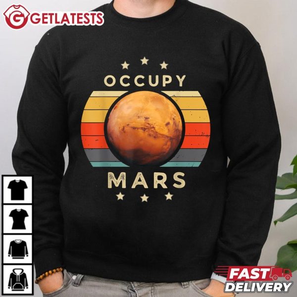 Occupy Mars Space Explorer T Shirt (2)