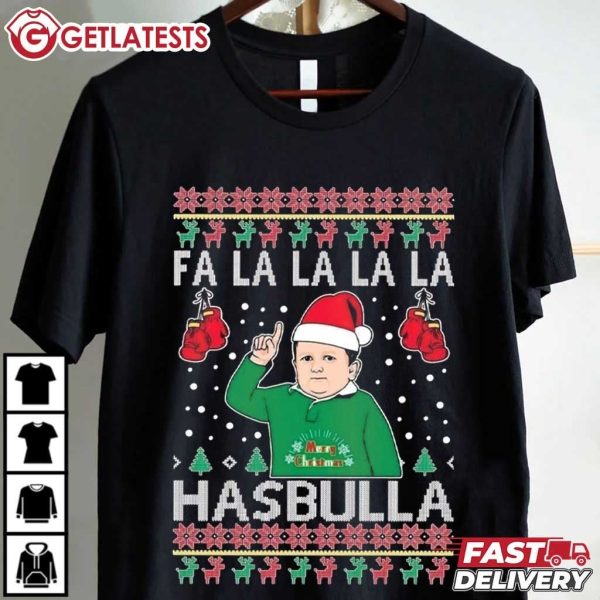 Ugly Hasbulla Fa La La La La La Christmas T Shirt (2)