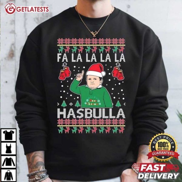 Ugly Hasbulla Fa La La La La La Christmas T Shirt (1)