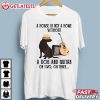 A House Is Not A Home Without A Dog And Guitar T Shirt (2)