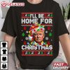 Trump Santa I'll Be Home For Christmas T Shirt (1)