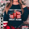 Make Christmas Great Again US Flag Trump Xmas T Shirt (1)