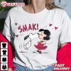 Snoopy Kiss Lucy Smax Peanuts T Shirt (1)