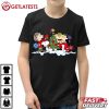 Peanuts Charlie Brown Snoopy Gift Merry Christmas T Shirt (3)