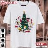 Charlie Brown Peanuts Snoopy Christmas Tree T Shirt (2)