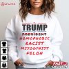 Trump Homophobic Racist Misogynist Felon Funny Anti Trump T Shirt (1)