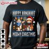 Happy Hanukkat Mewy Christmas Cat Lovers T Shirt (3)