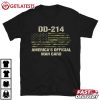 DD 214 America's Official Man Card Funny Military T Shirt (3)