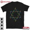 Hanukkah Christmas Lights Star of David T Shirt (5)