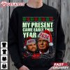 Trump Vance MAGA 2024 My Present Came Early This Year Christmas T Shirt (2)