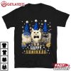 Happy Hanukcat Jewish Hanukkah Cat Lover T Shirt (2)