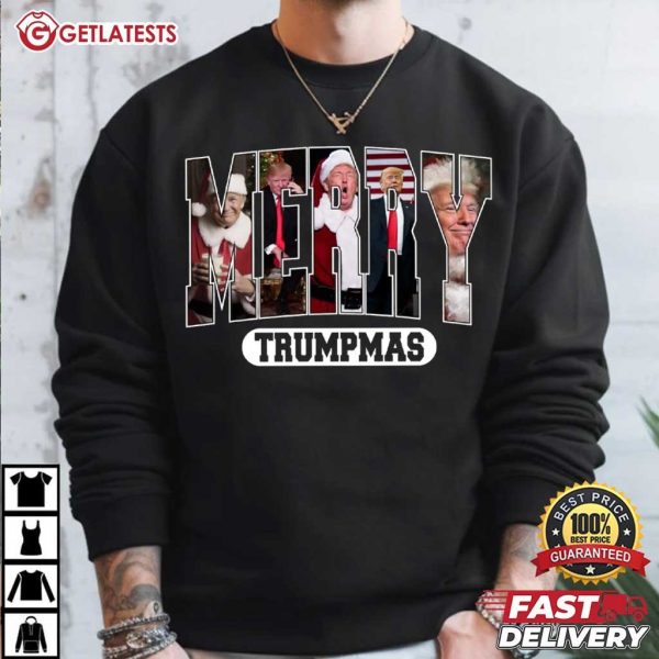 Trump Merry Trumpmas Funny Christmas T Shirt (1)