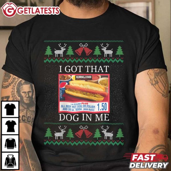 Costco Kirkland Signature I Got That Dog in Me Ugly Christmas T Shirt (3)