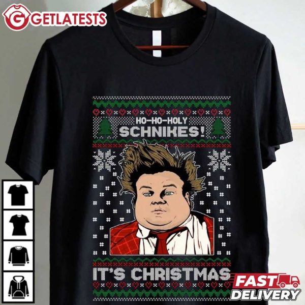 Tommy Boy Ho Ho Holy Schnikes It's Christmas T Shirt (2)