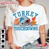 Detroit Lions Turkey And Touchdowns Football Thanksgiving T Shirt (4)