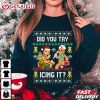 Did You Try Icing It Retro Christmas Gingerbread Nurse Squad T Shirt (4)